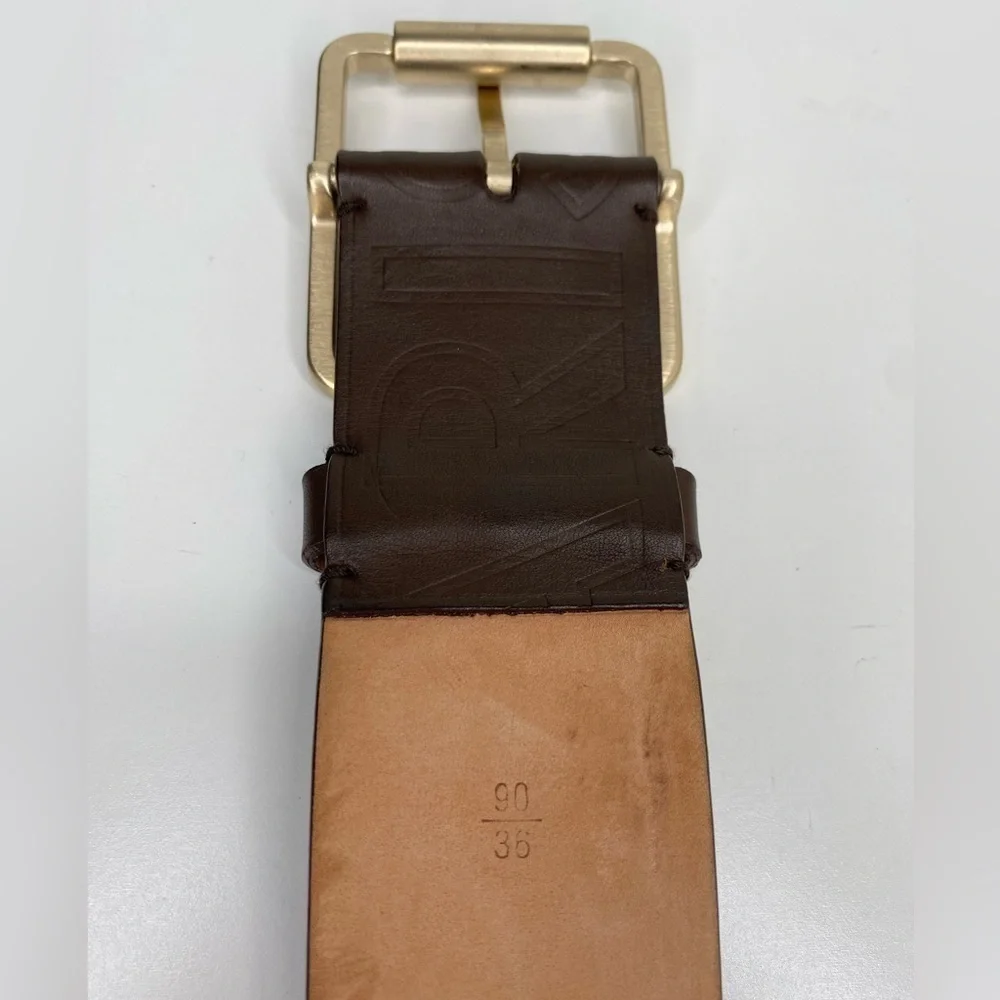 Louis Vuitton Printed Leather Belt Automne Hiver